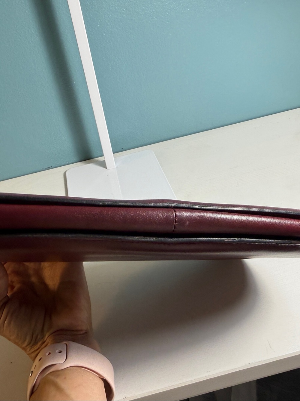 Authentic Vintage Gucci Blondie Leather Clutch Bag – Burgundy / Bordeaux W/COA - Picture 4 of 10